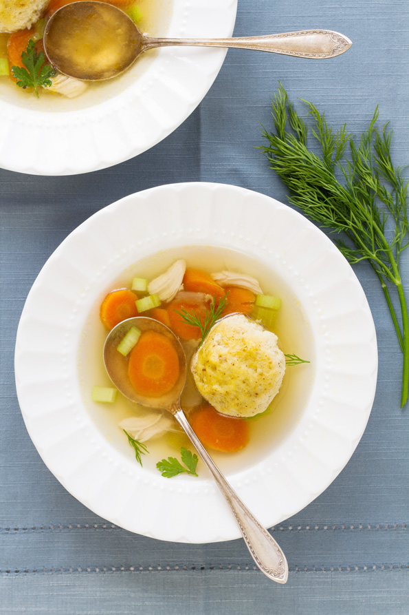 Soup's On! Don't Pass Over This Matzo Ball Soup by Evite