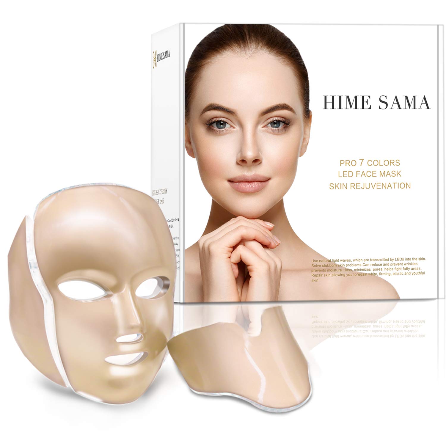 LED Face Mask Skincare for Face and Neck,