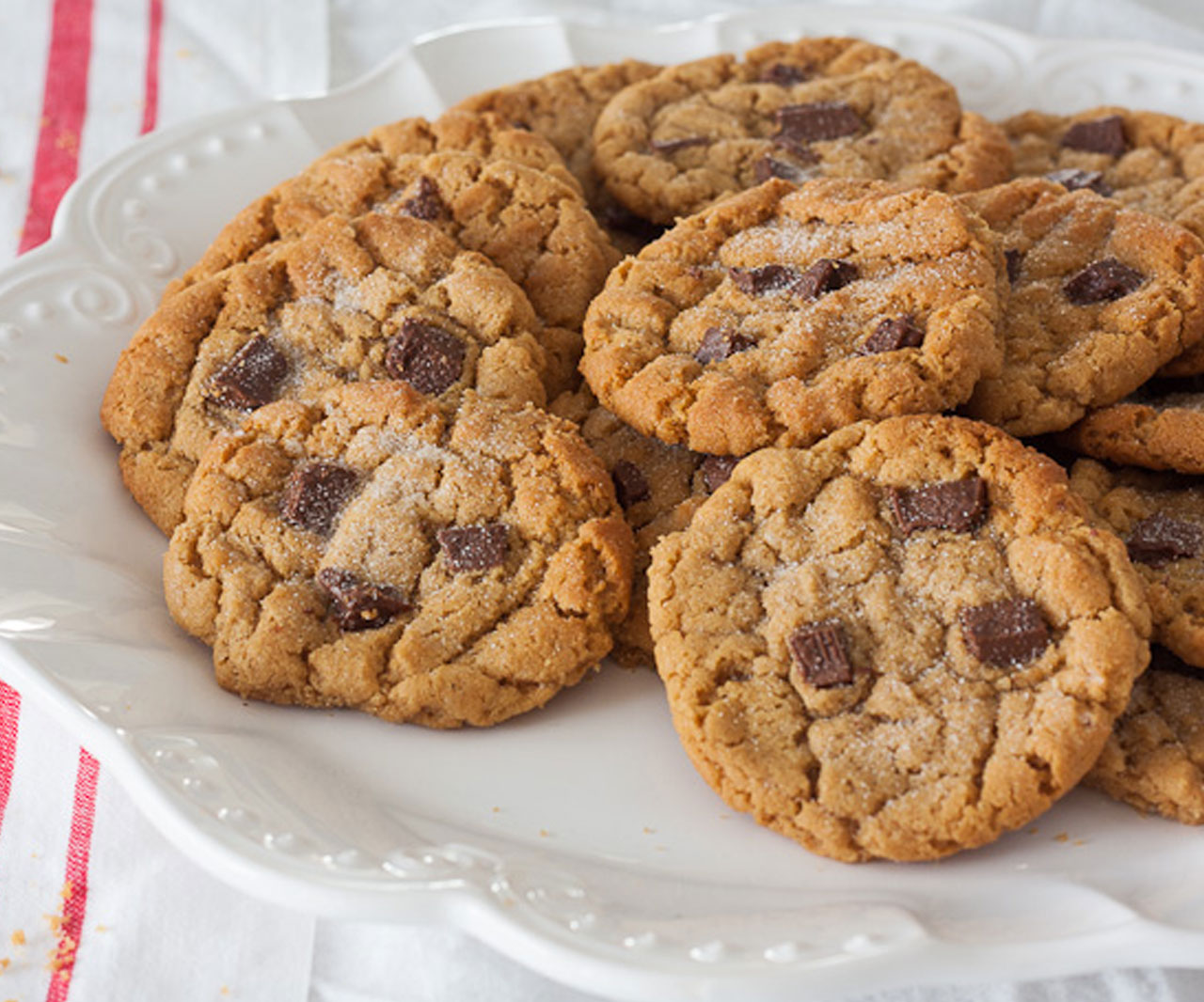 Gluten-free cookies on a plate.