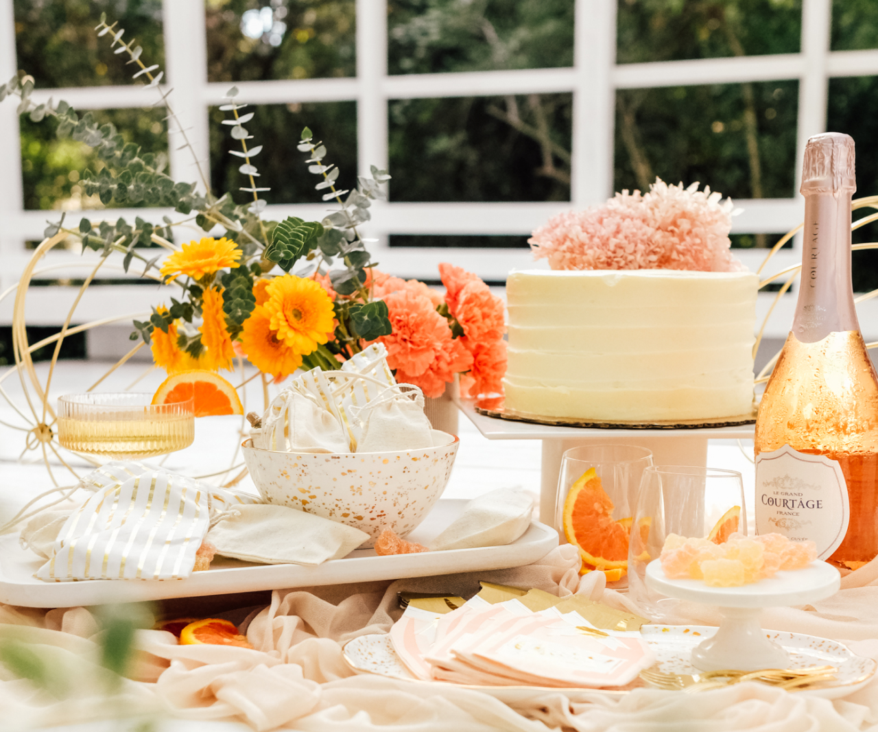 Real Parties: Ashley Rose’s pasta party al fresco