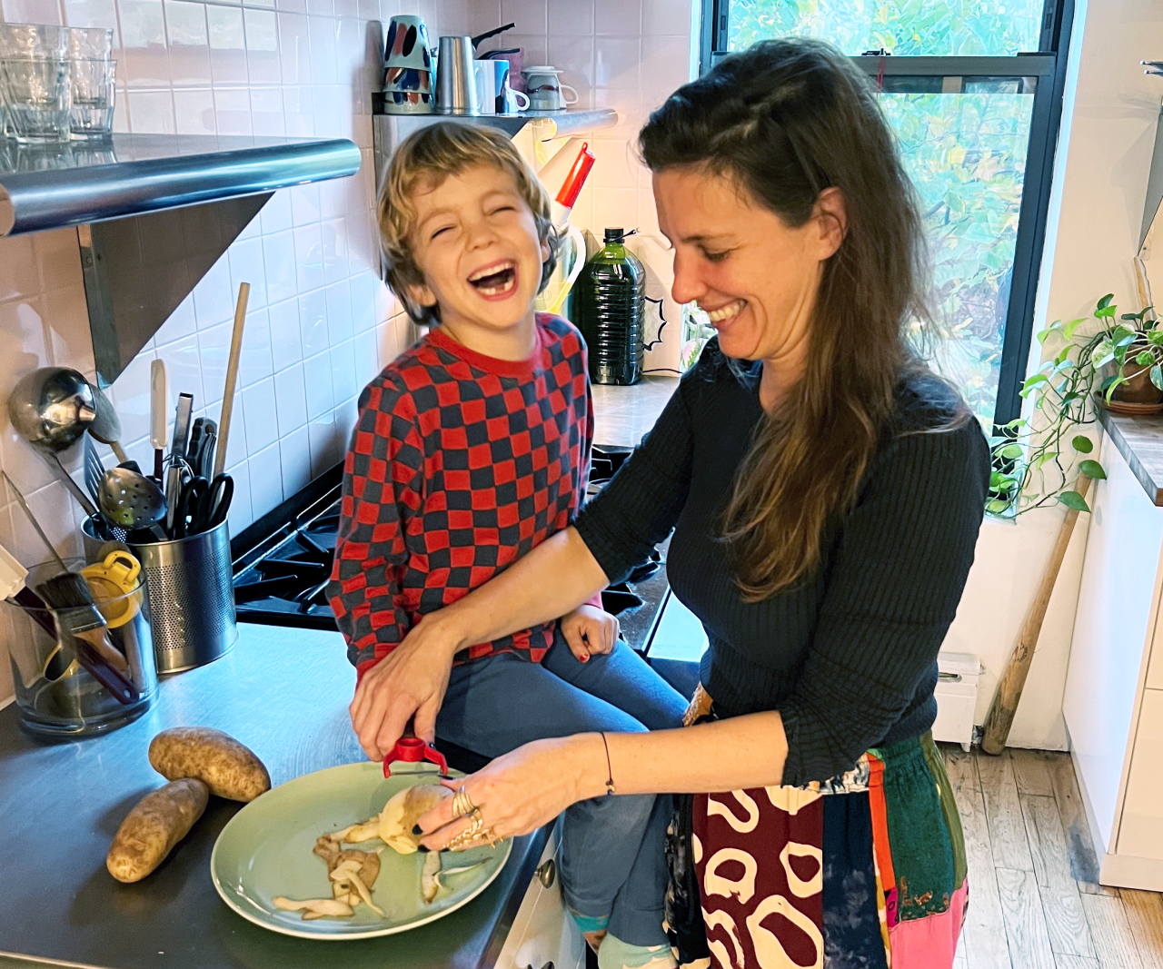 How chef and author Mina Stone does Hanukkah with the kids