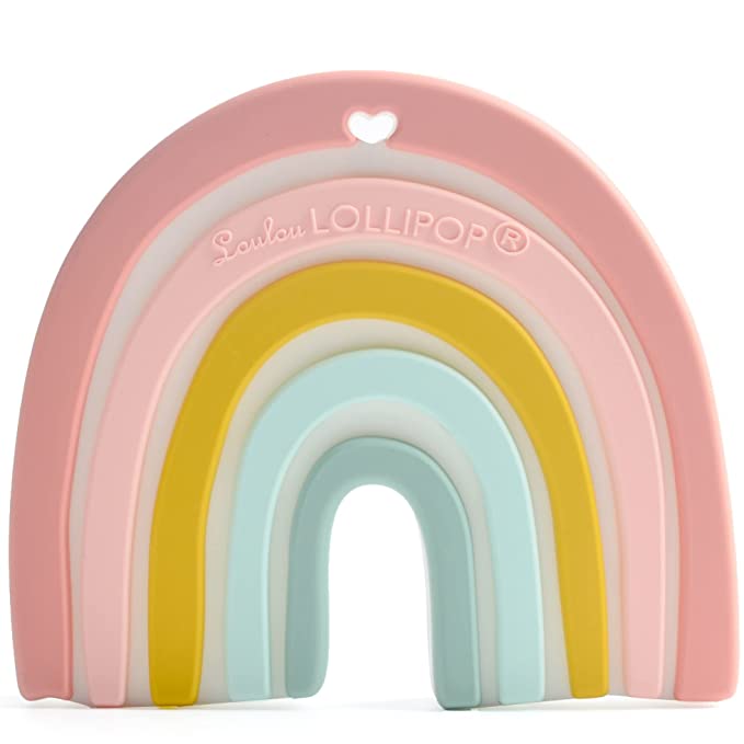 Rainbow teether.