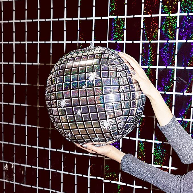 A disco ball balloon.