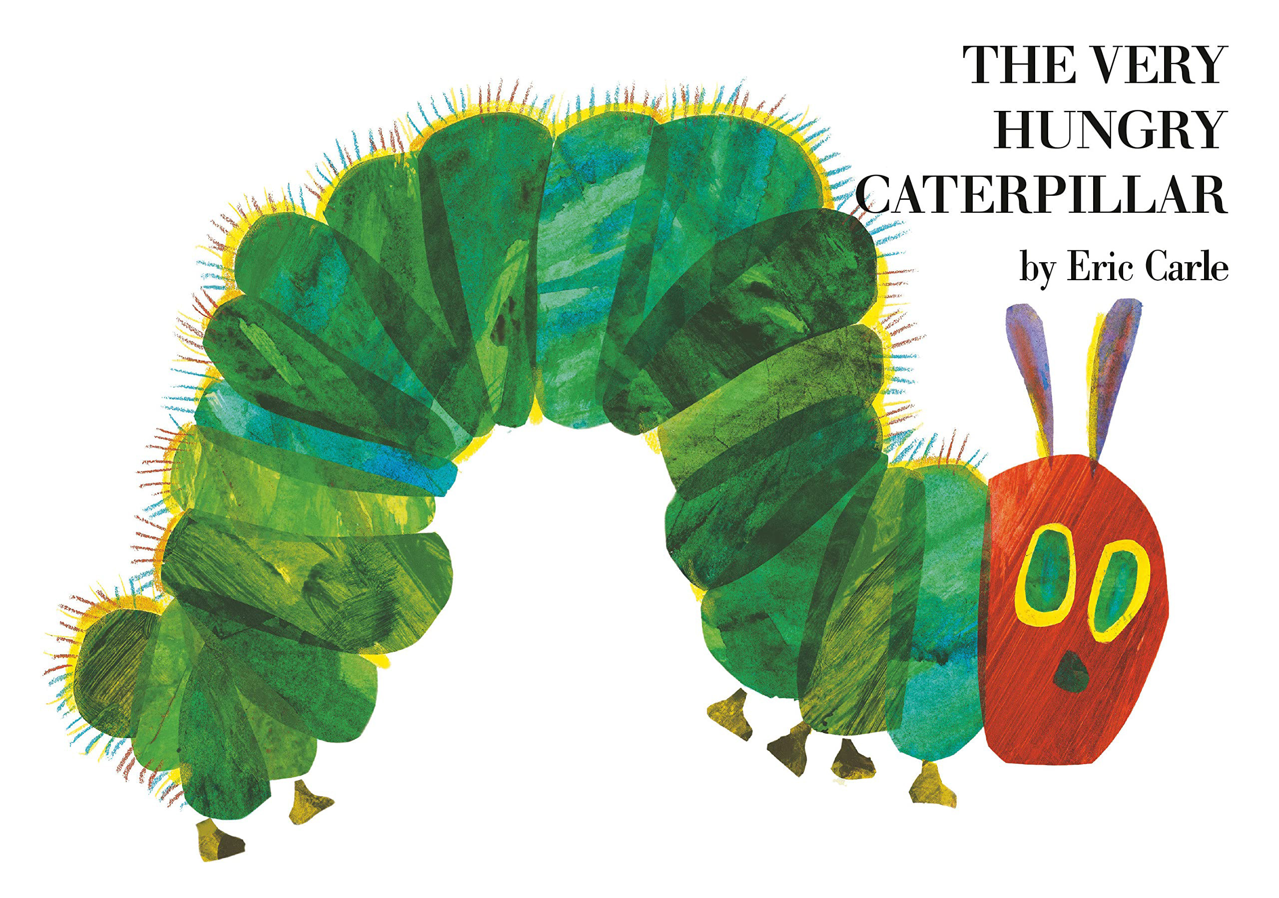 Cover of "The Very Hungry Caterpillar."