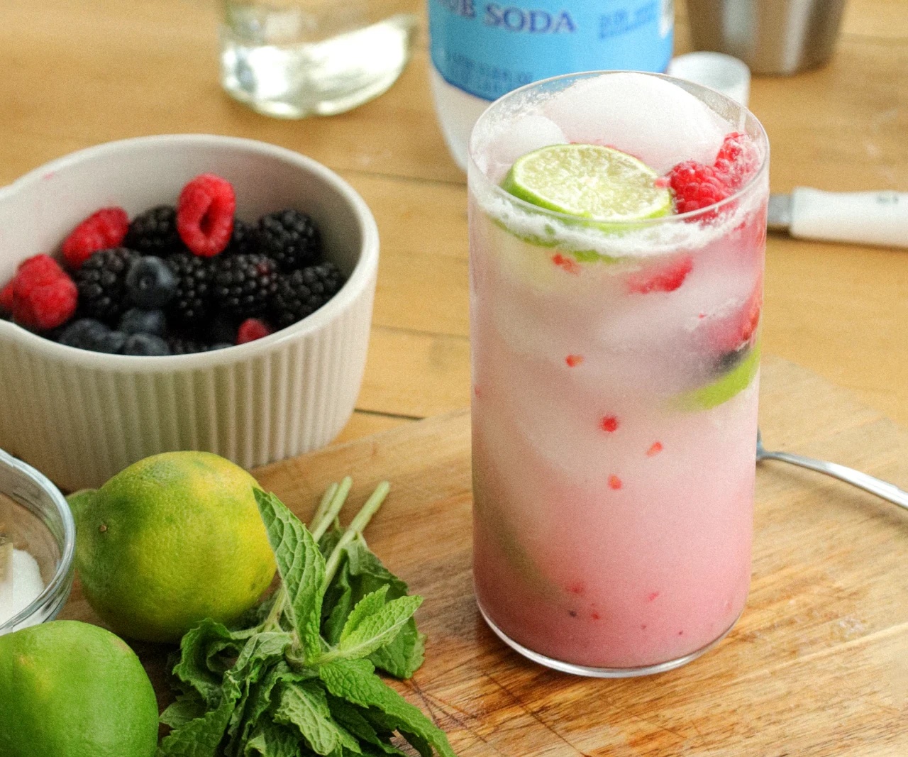 A berry easy summer cocktail recipe