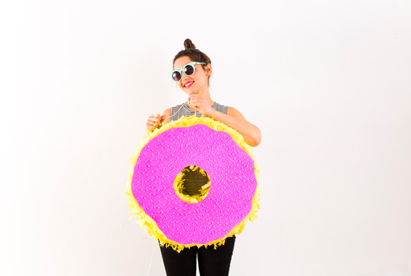 Evite DIY Donut Pinata Brit and Co