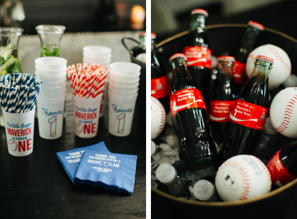 Images of cups, straws, and personalized Coca Cola bottles.