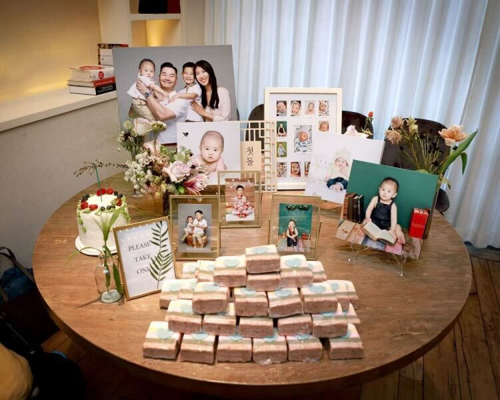 Photos of Connor and his family.