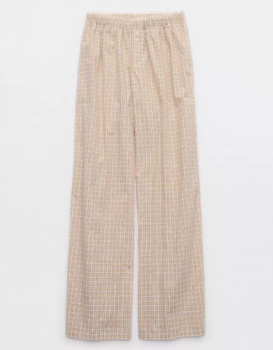 Aerie Off-Duty Poplin Trouser PJ