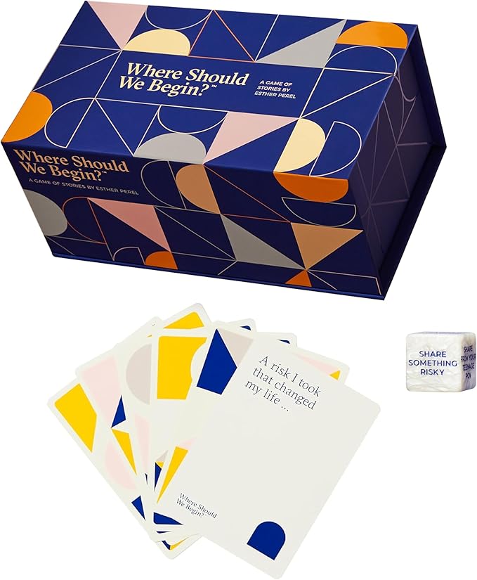 ESTHER PEREL Where Should We Begin? A Game of Stories - Conversation Cards for Couples & Friends