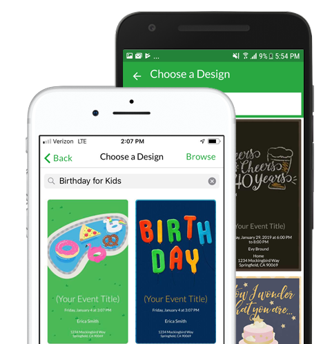 free online invitations premium
